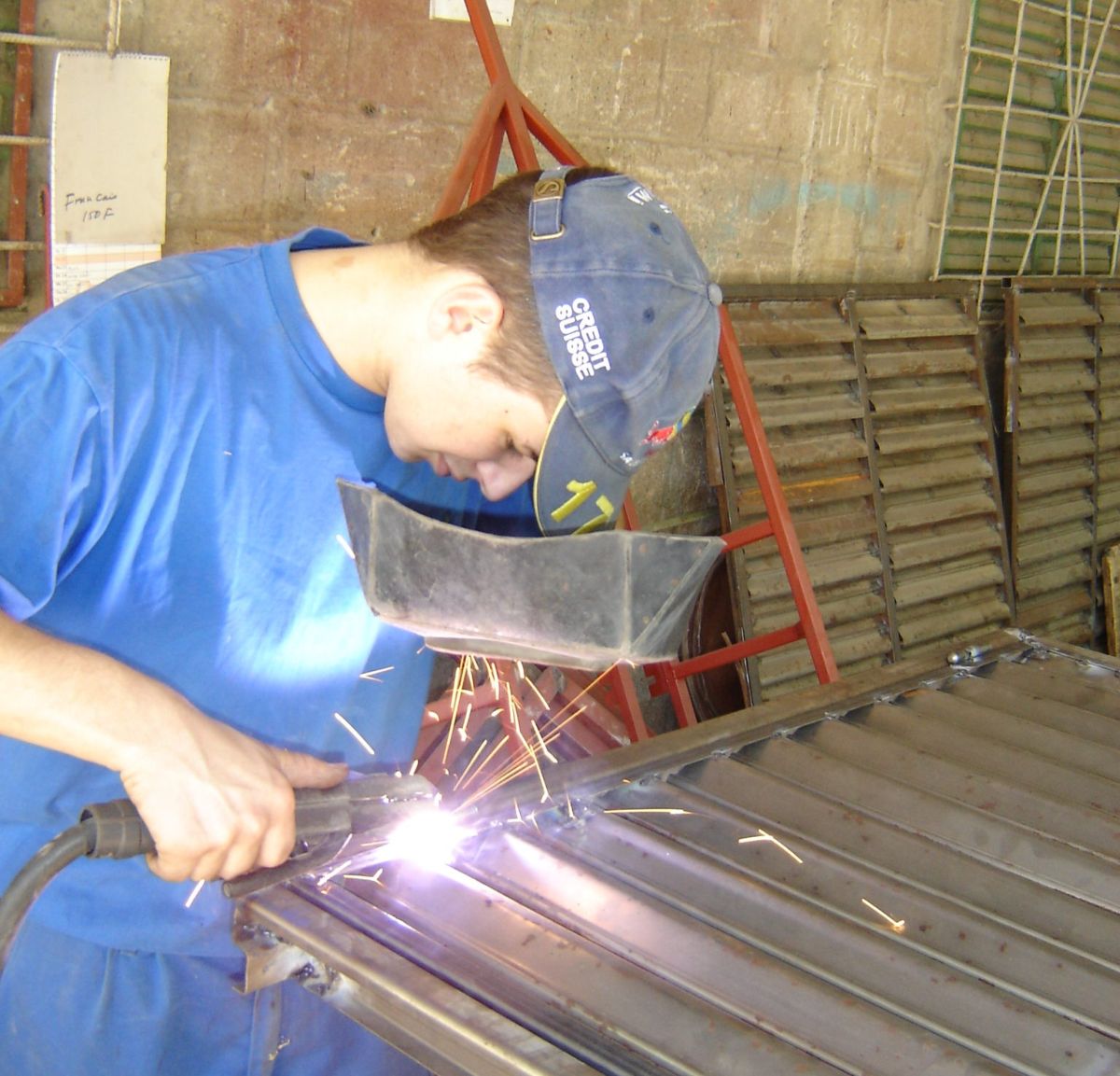 2005-02 Matthias im Afrika Praktikum