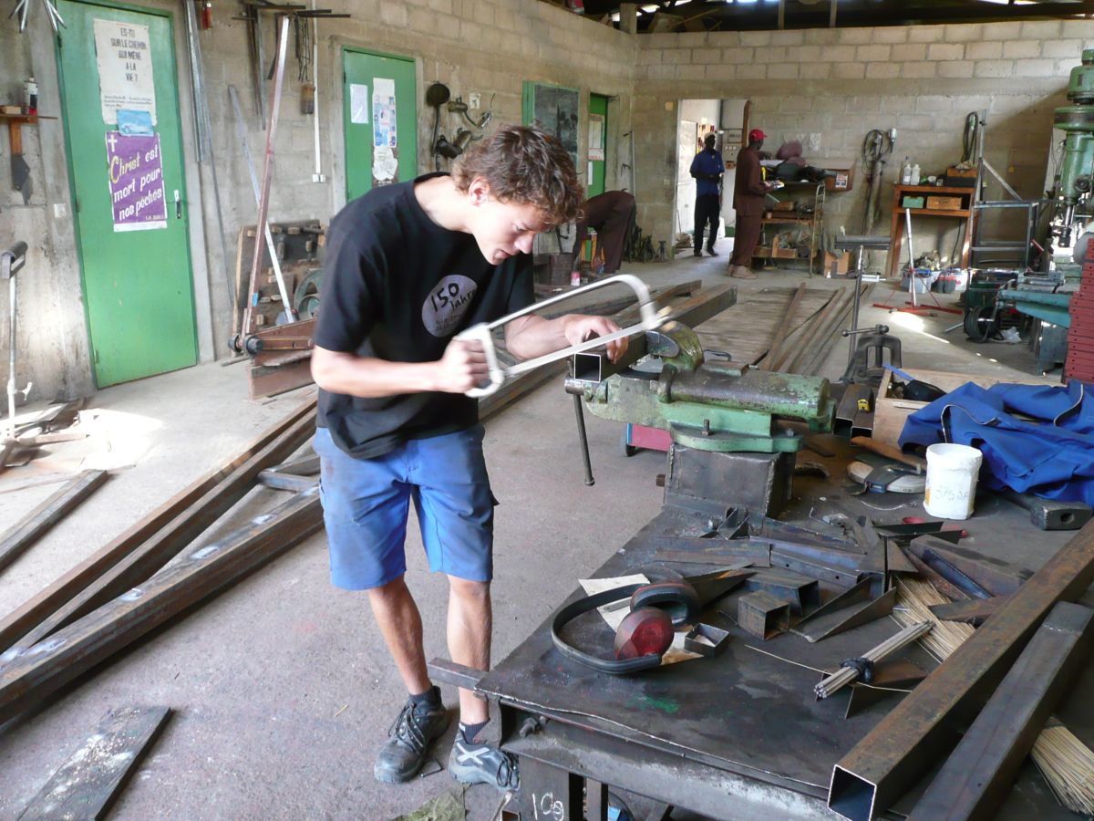 2009-12 Marc im Afrika Praktikum